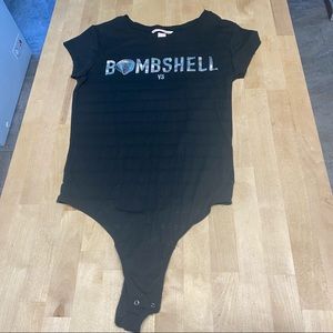 Victoria’s Secret Bombshell Black Bodysuit Size: M